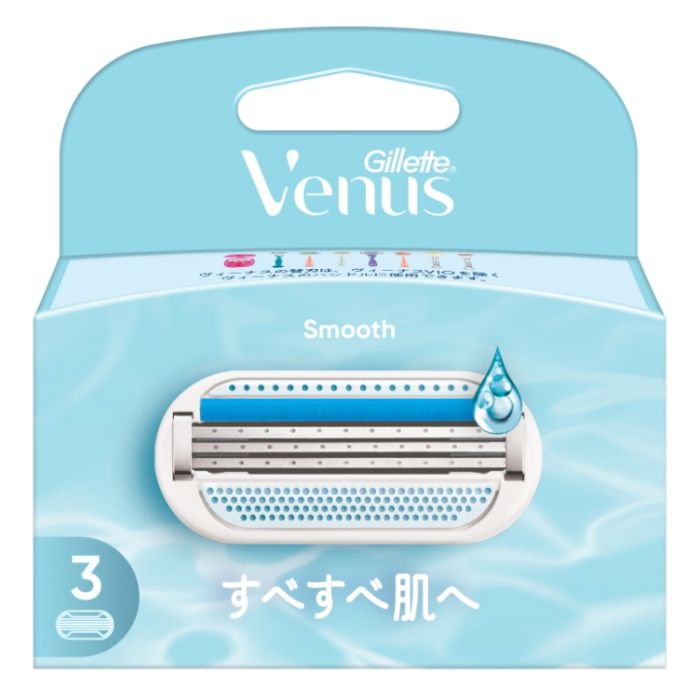P&G Venus ヴィーナス スムース すべすべ肌へ 女性用カミソリ 替刃 3個
