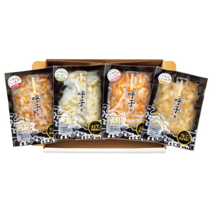 【IKS-4】【お歳暮】呼子発 いか刺し4種セット-承り締切:2025年12月11日の説明画像2