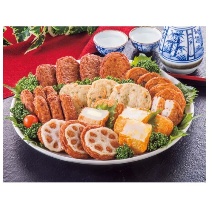 【B1】【お歳暮】古来さつま揚げ詰合せ(木箱)-承り締切:2025年12月11日