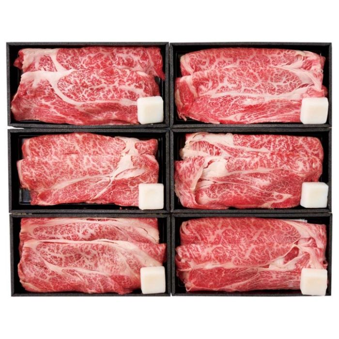 【B5-15】【お歳暮】6銘柄牛 すき焼き食べ比べ-承り締切:2025年12月11日
