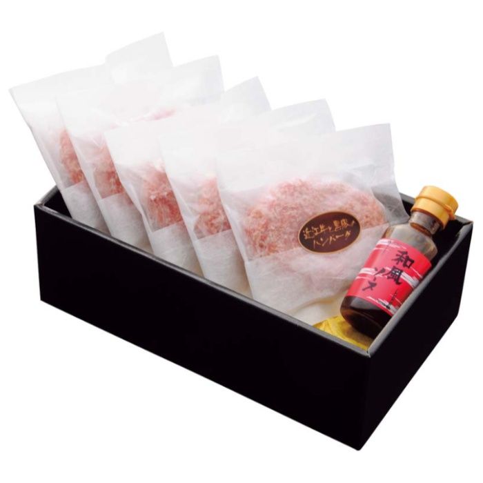 【B8-19】【お歳暮】「千成亭」近江牛と黒豚のハンバーグ-承り締切:2025年12月11日の説明画像2