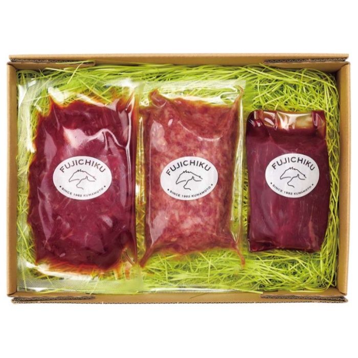 【W8-7】【お歳暮】「フジチク」ふじ馬刺しお楽しみセット-承り締切:2025年12月11日の説明画像2