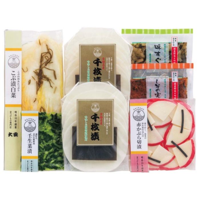 【FF-40】【お歳暮】「京つけもの大安」味さわやか-承り締切:2025年12月11日の説明画像2