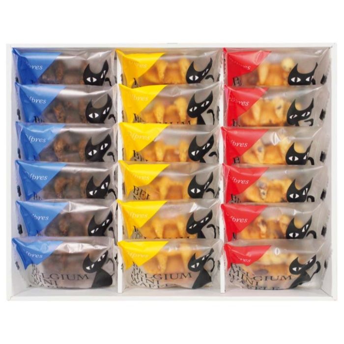 【YJ-BWW12】【お歳暮】イーペルの猫祭り ベルギーミニワッフル-承り締切:2025年12月11日の説明画像2