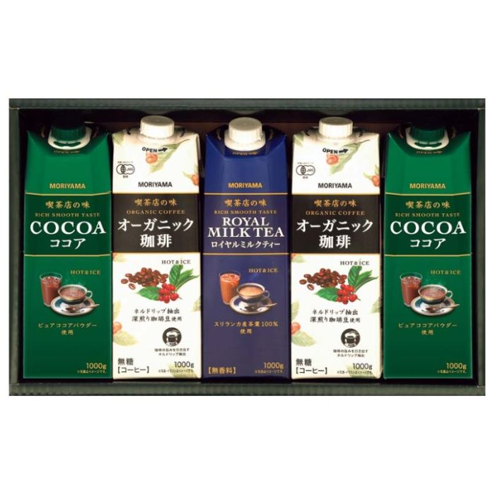 【B36-7】【お歳暮】守山乳業 飲料バラエティギフト-承り締切:2025年12月11日