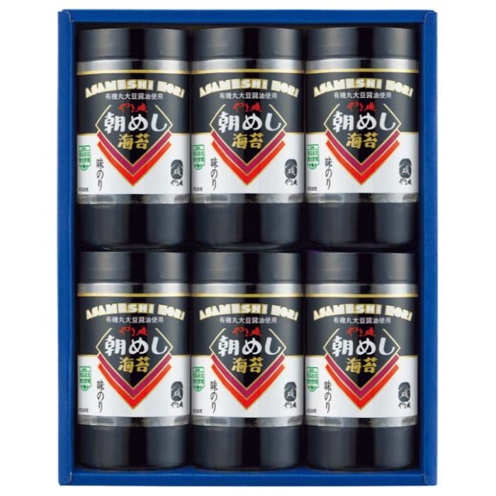 【アサメシ6ホンG】【お歳暮】やま磯 朝めし海苔詰合せ-承り締切:2025年12月11日