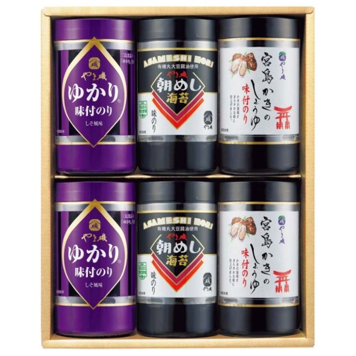 【VC-6KG】【お歳暮】やま磯 味付のりバラエティ詰合せ-承り締切:2025年12月11日