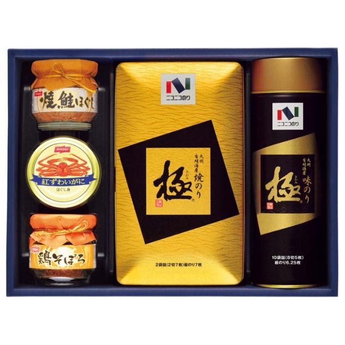 【MB-40R】【お歳暮】極のり・缶詰・瓶詰詰合せ-承り締切:2025年12月11日