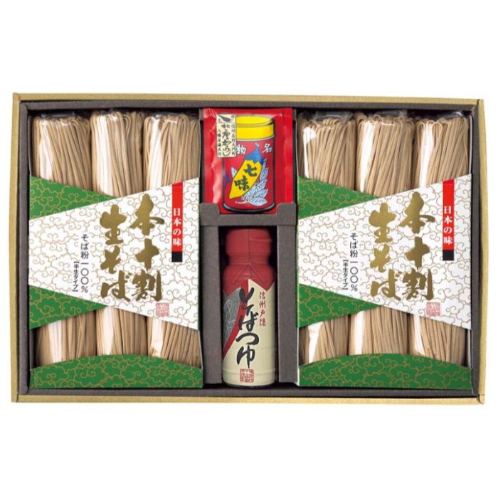 【TS-30】【お歳暮】本十割生そば詰合せ-承り締切:2025年12月11日