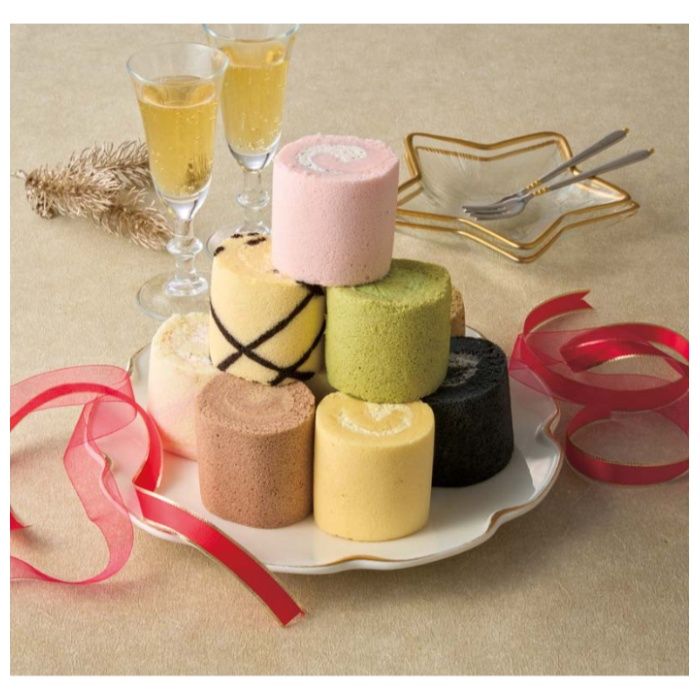 【MRT-SKD】【お歳暮】「新杵堂」ロールケーキタワー-承り締切:2025年12月11日