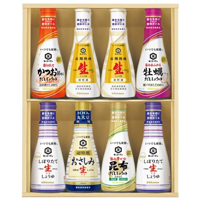 【KIS-27SD】【お中元】キッコーマン いつでも新鮮しぼりたて生しょうゆギフト-承り締切:2026年7月29日