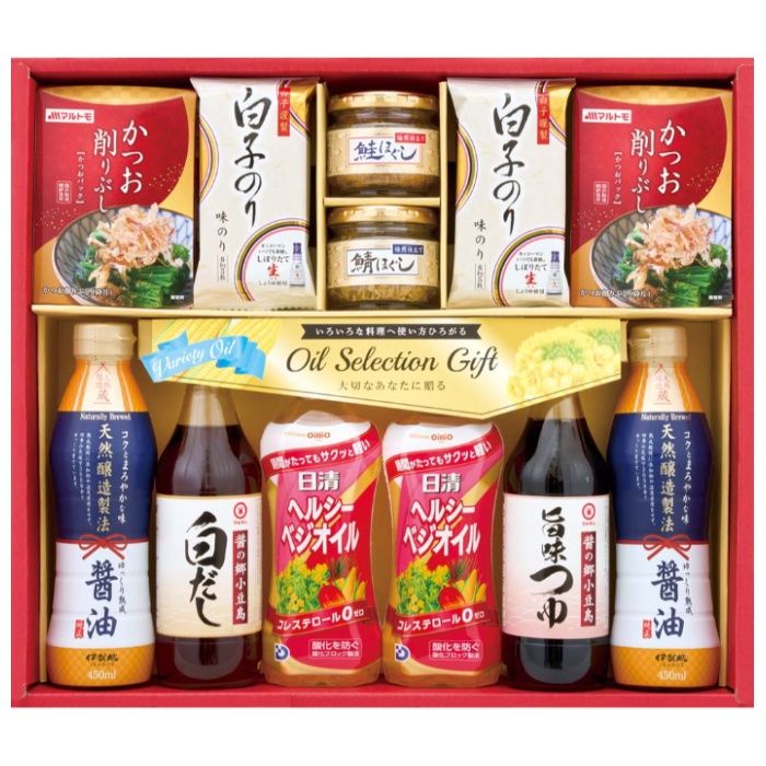 【SON-60AW】【お中元】日清オイル&調味料バラエティギフト-承り締切:2026年7月29日