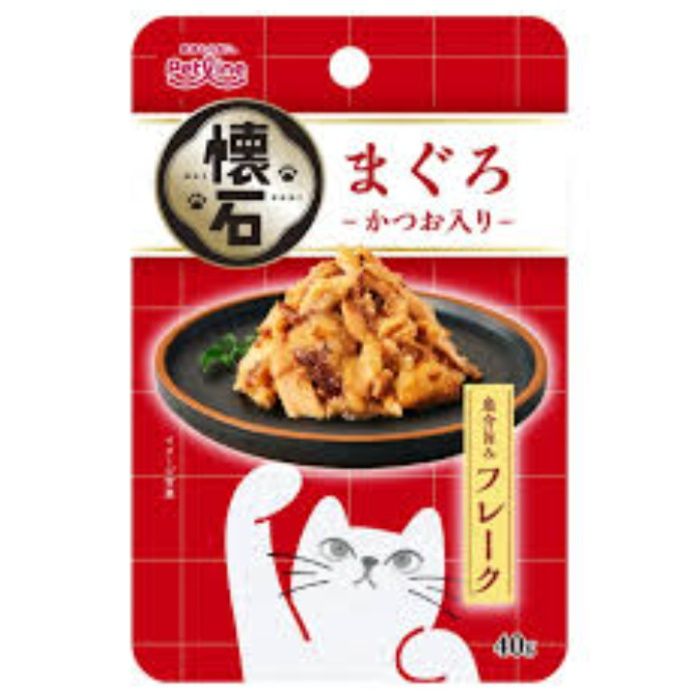 ペットライン 懐石レトルト　フレーク　まぐろ　かつお入り 40g