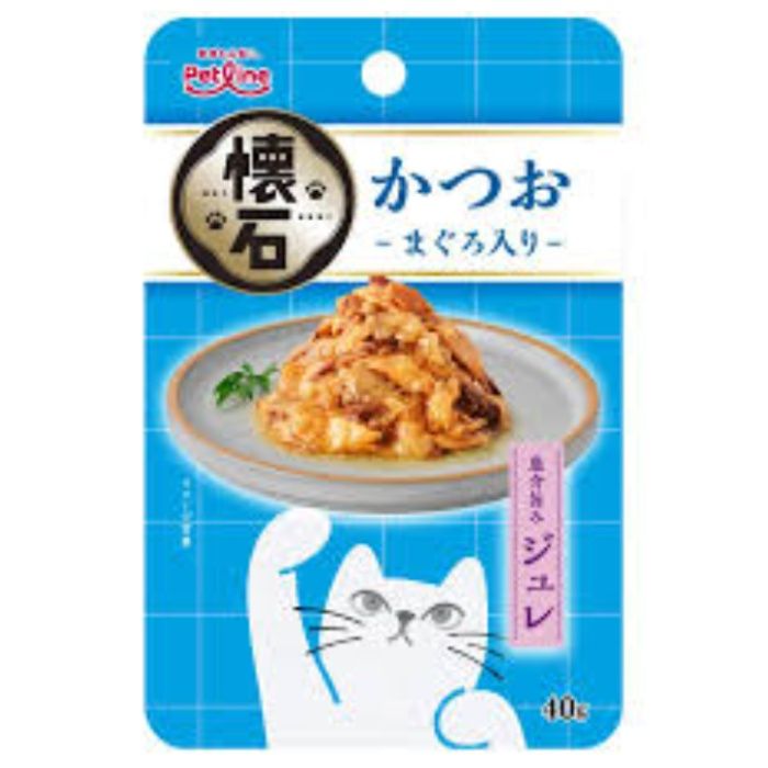 ペットライン 懐石レトルト　ジュレ　かつお　まぐろ入り 40g