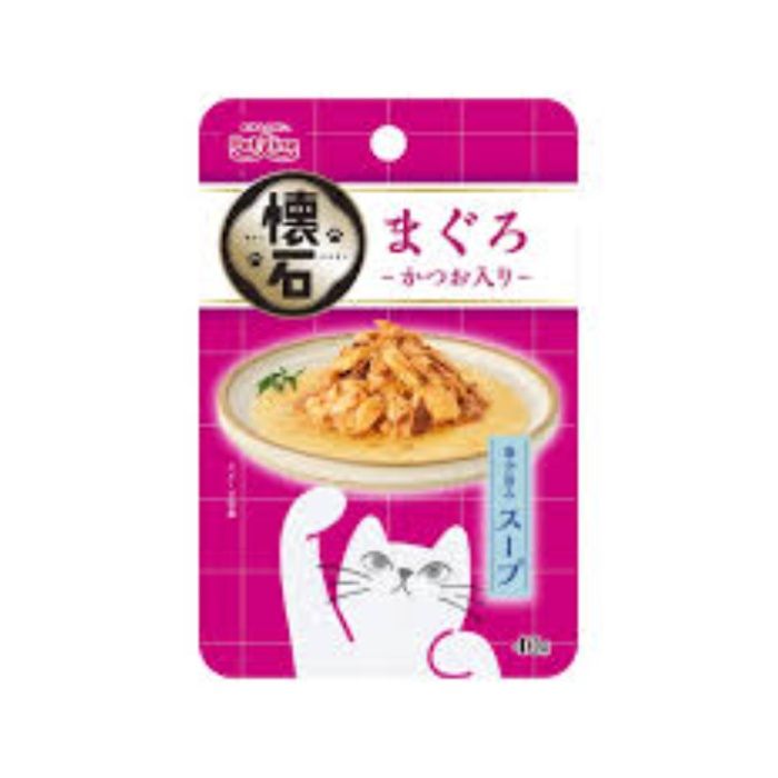 ペットライン 懐石レトルト　スープ　まぐろ　かつお入り 40g