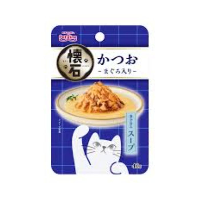 ペットライン 懐石レトルト　スープ　かつお　まぐろ入り 40g