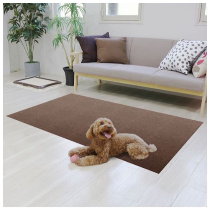 明和グラビア 吸着ペットマット　MPM-302　BR 30×30cm　9枚入の説明画像3