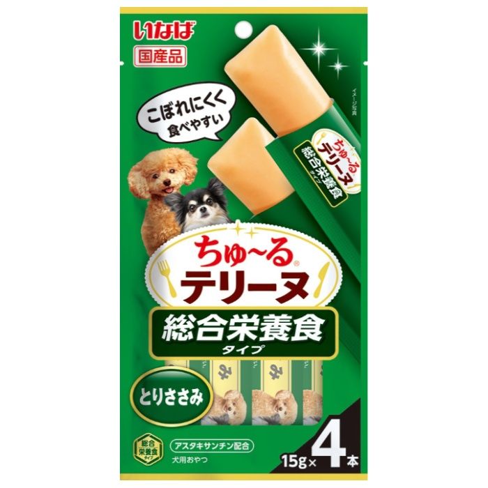 いなば ちゅーるテリーヌ総合栄養食　とりささみ 15g×4本