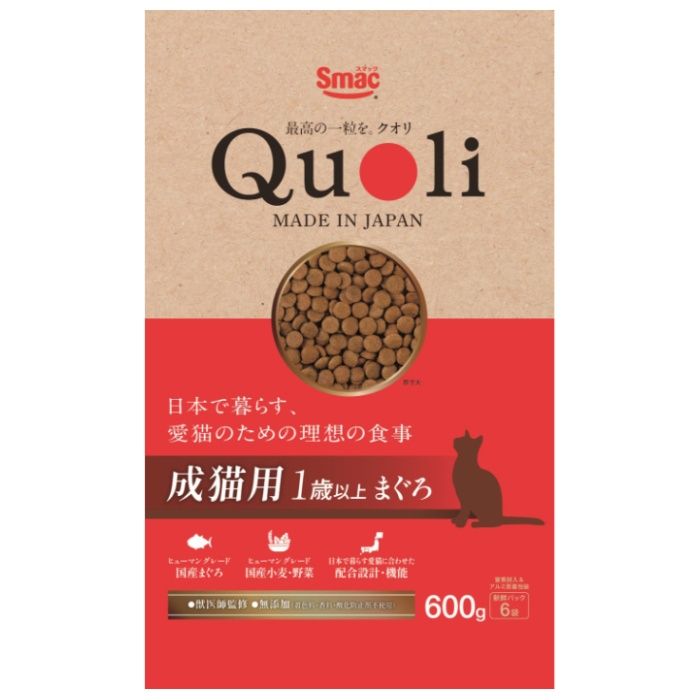 スマック Quoli　成猫用　まぐろ 600g