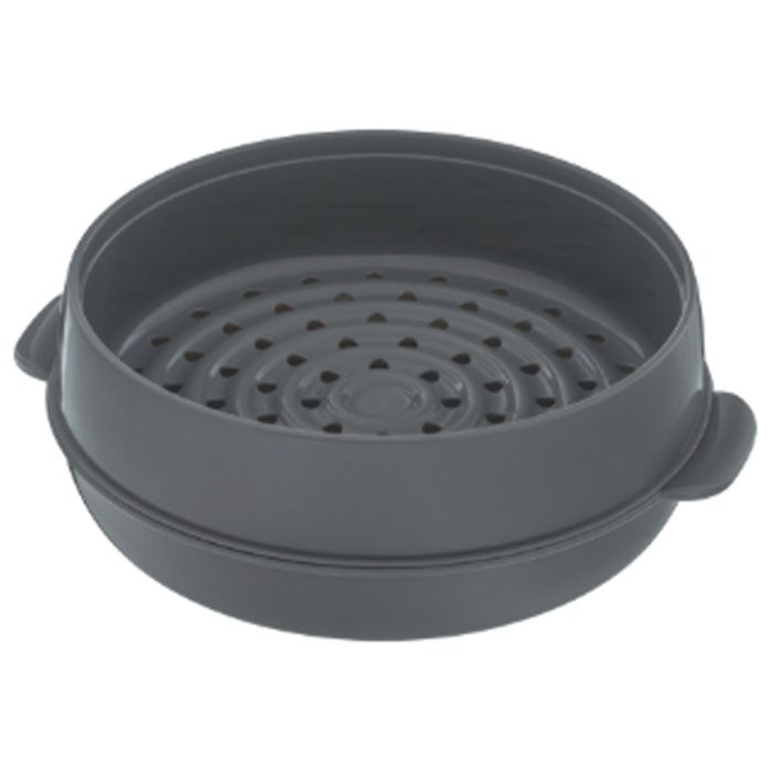 レンジ調理蒸し器 グレーの説明画像2