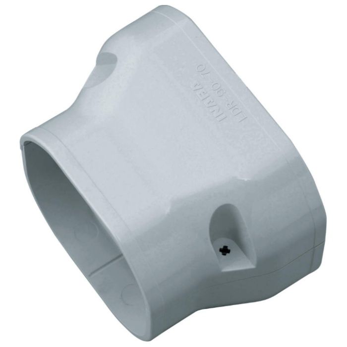 因幡電工 異径ジョイント90-70グレー LDR-90-70-G