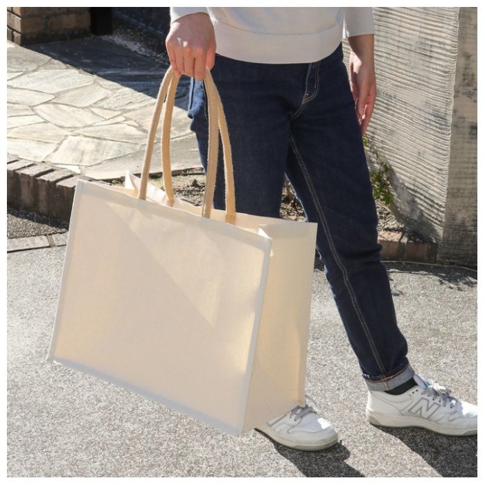 コットンバッグ Lの説明画像2