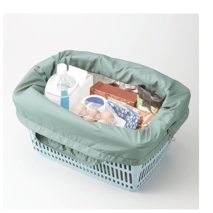 トレードワークス クルリトクーラービッグマルシェバッグ チャコールブラックの説明画像2