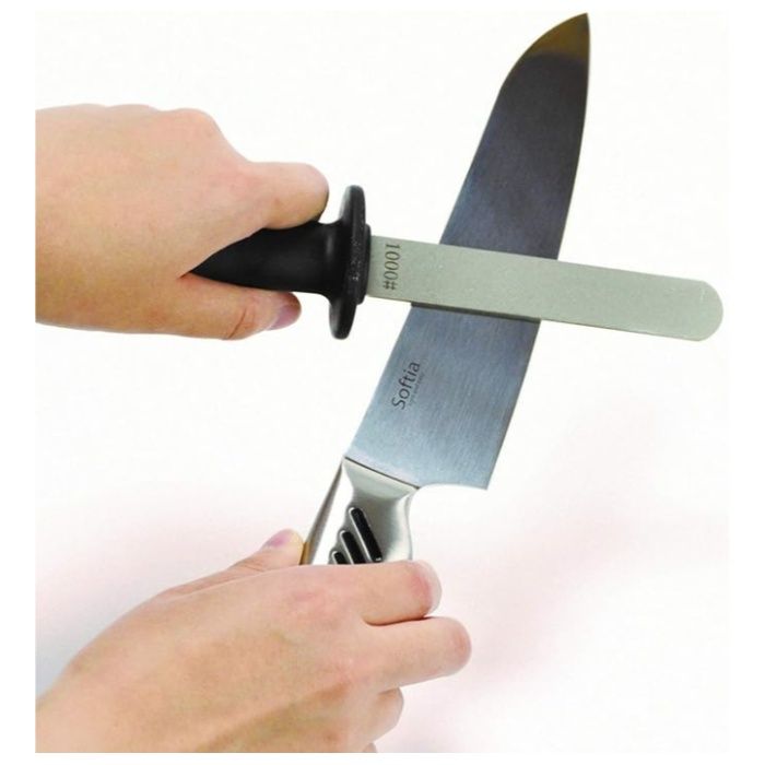 パール金属 ファインケアダイヤモンドグリップシャープナー(ツバ付き) CC1515の説明画像3