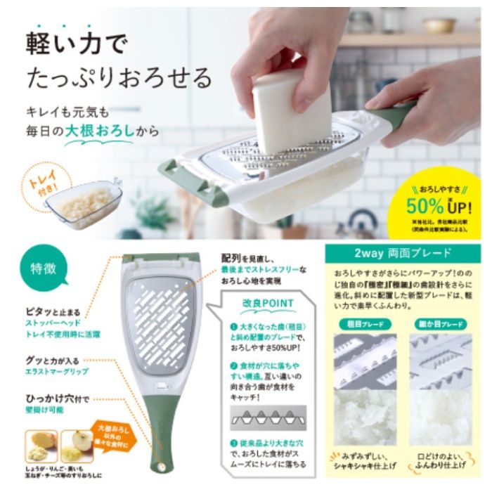 ののじ 大根スリスリライト LDS22MGの説明画像2