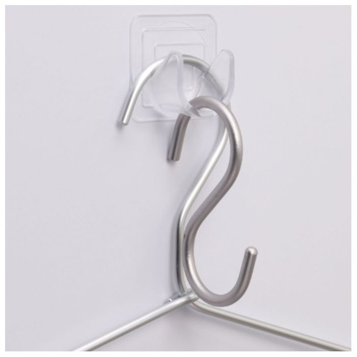 小久保 ぴたッコ透明粘着フック 2個入の説明画像4