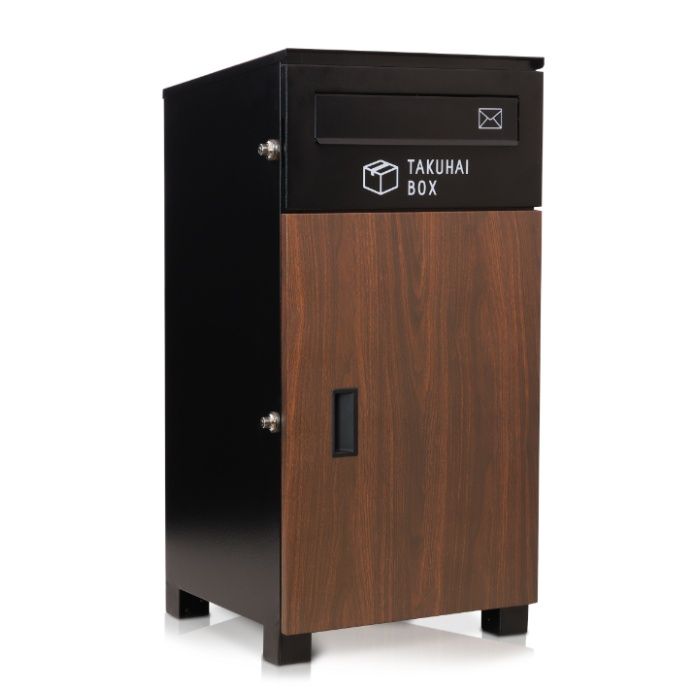 PYKES PEAK ポスト一体型宅配ボックス ディープウッド