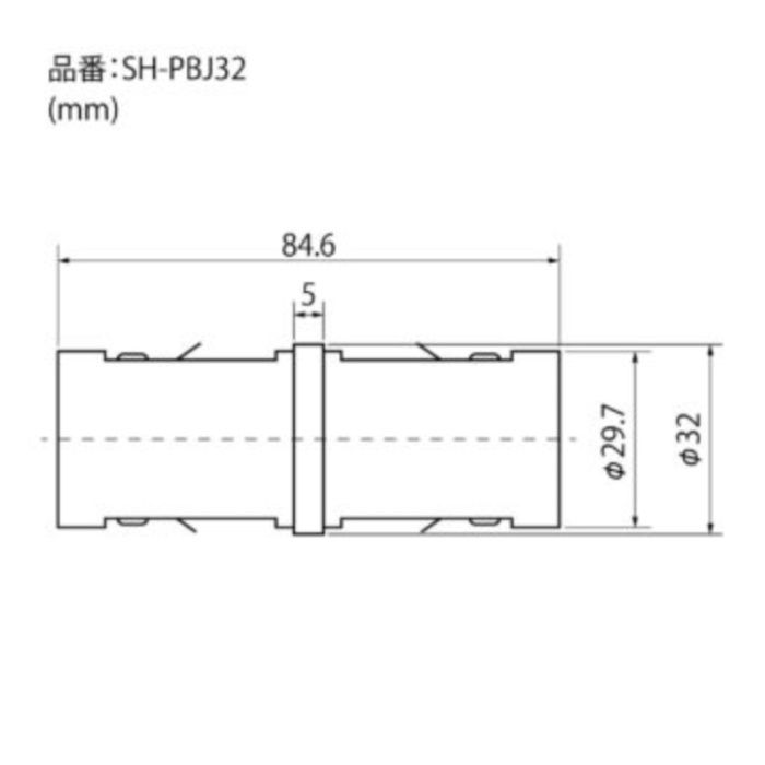 清水 パイプジョイント CR 32mmの説明画像2