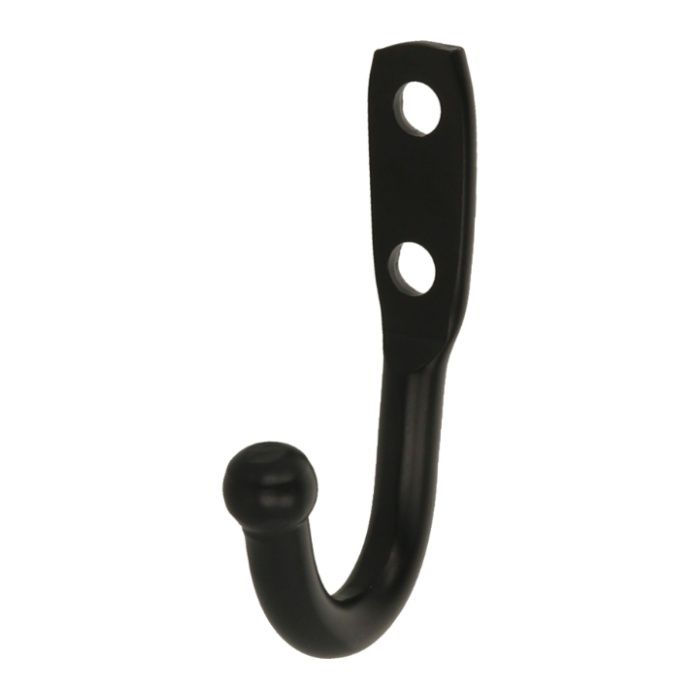 八幡ねじ ロープフック黒 No.5