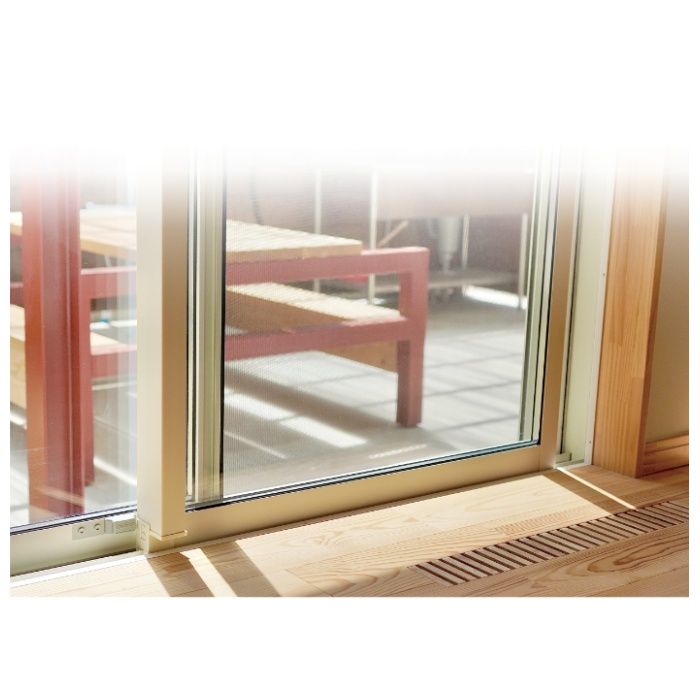 TAKAGI×PLASESS 窓用補助錠LEGLOCK　2個入 グレーの説明画像5