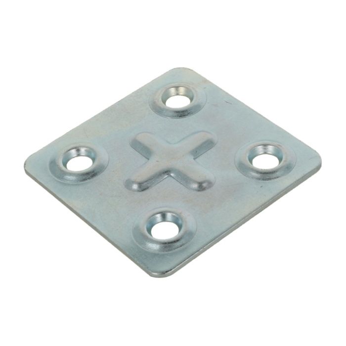 八幡ねじ リブ付きプレート 37X37