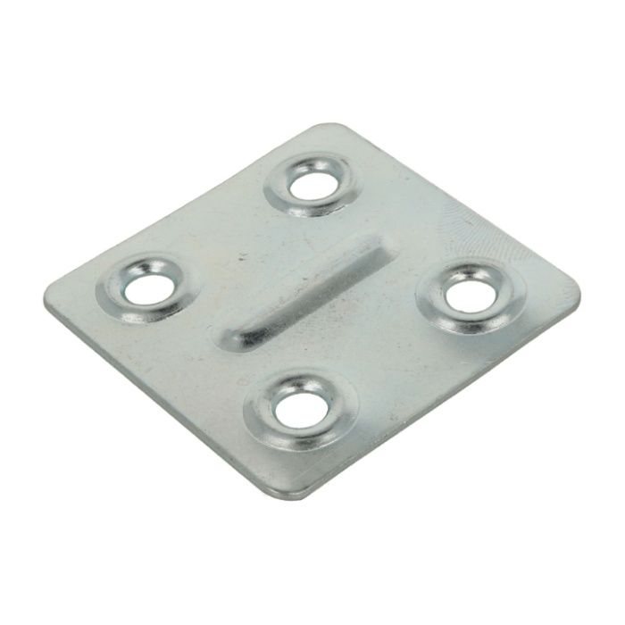 八幡ねじ リブ付きプレート 40X40