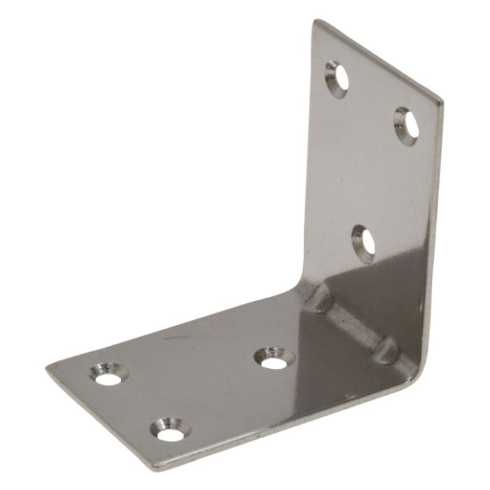 八幡ねじ ステン幅広金折リブ付き 1.8X40X60