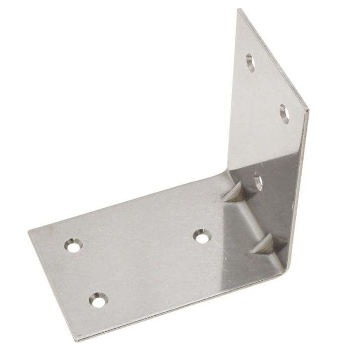 八幡ねじ ステン幅広金折リブ付き 1.8X60X90