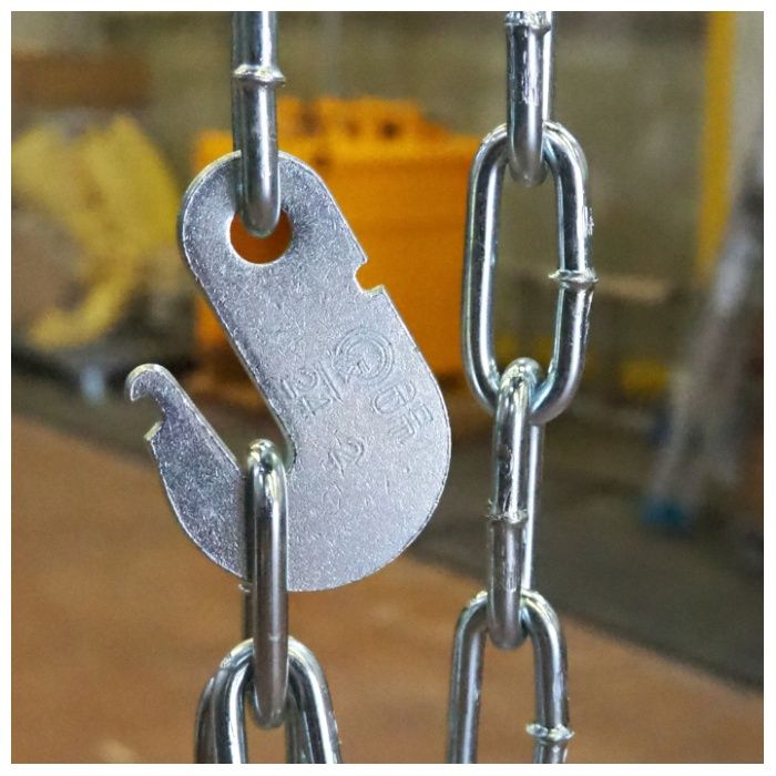 大洋製器 TAIYO　足場用　吊りチェーン　電気　6×3.0m(1016447) TACG6X3の説明画像2