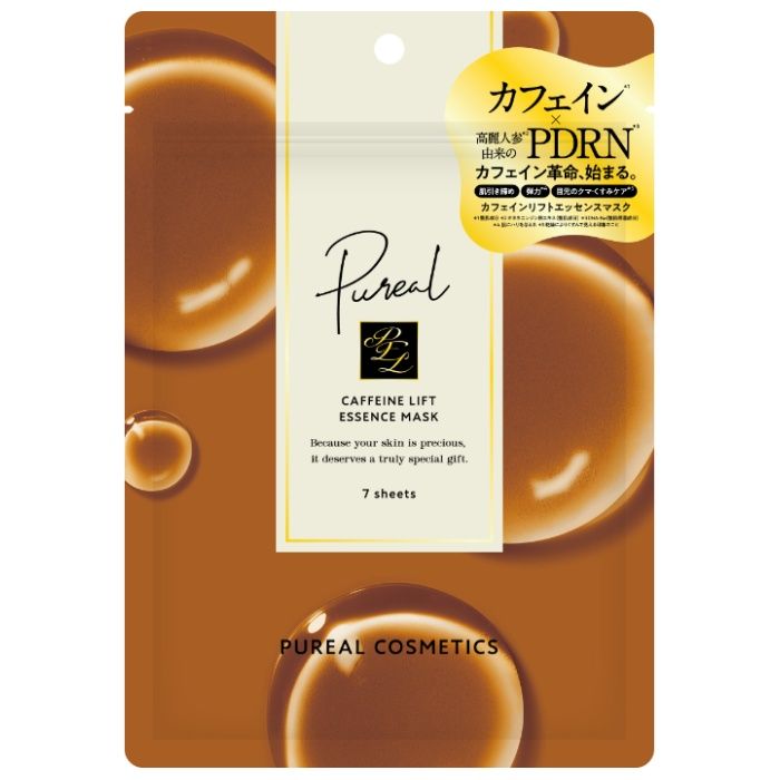 マルマンH&B ピュレア カフェインリフトエッセンスマスク 1枚120ml×7枚