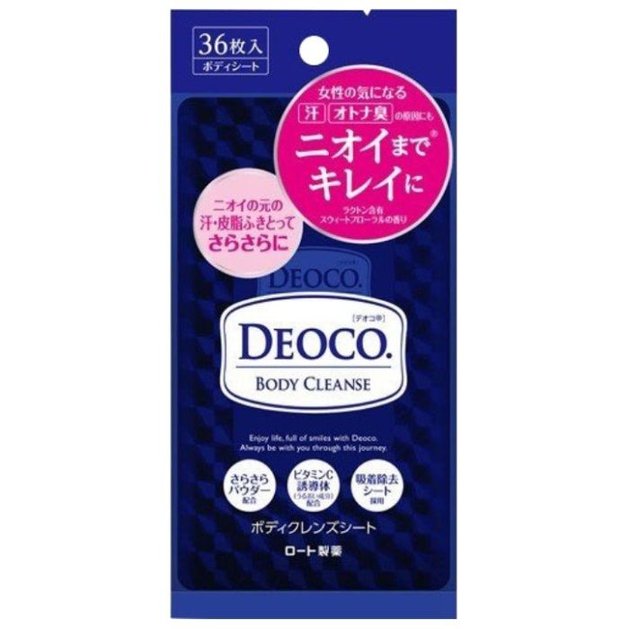 ロート製薬 DEOCO(デオコ) ボディクレンズシート 36枚