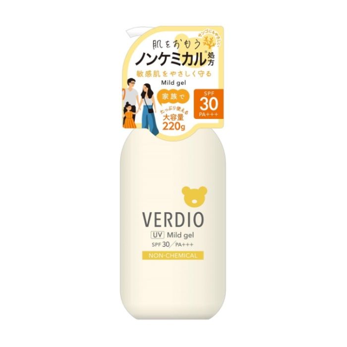近江兄弟社 VERDIO(ベルディオ) UVマイルドジェルN ポンプ 220g