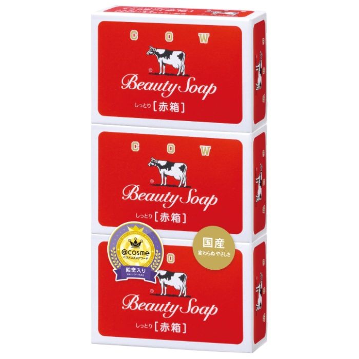 牛乳石鹸 カウブランド 赤箱 3個