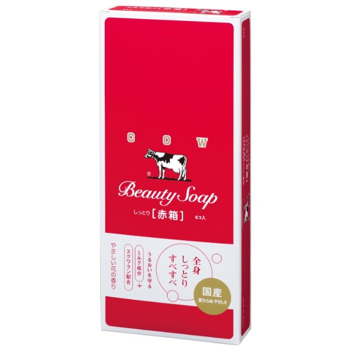 牛乳石鹸 カウブランド 赤箱 6個