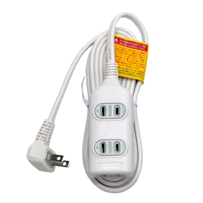 ナフコ 3個口タップ3m SK-3TLPN03