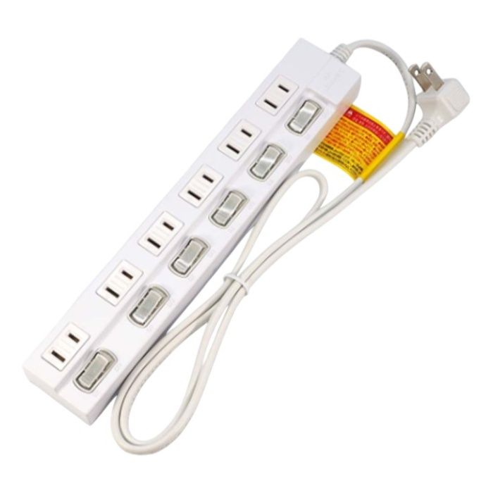 ナフコ 6スッチ付タップ3m SK-6SLPN03