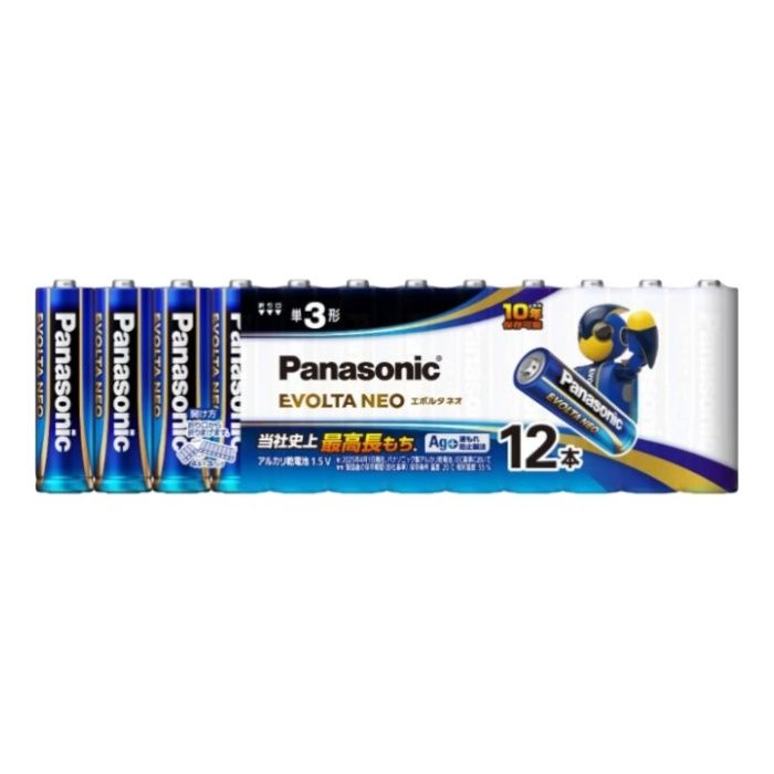 パナソニック エボルタNEO単3X12 LR6NJ12SW