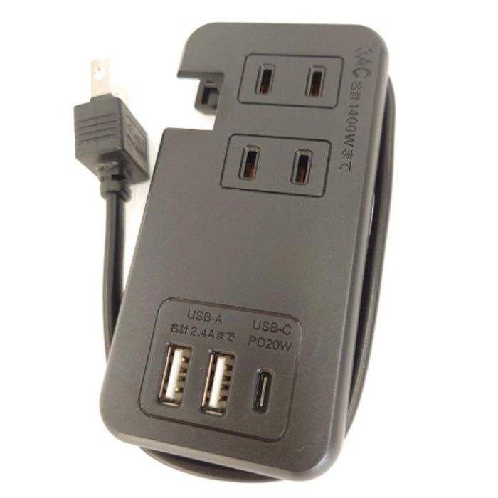 スターライト モバイルUSBタップ SK-3AC3USBPDBAの説明画像3