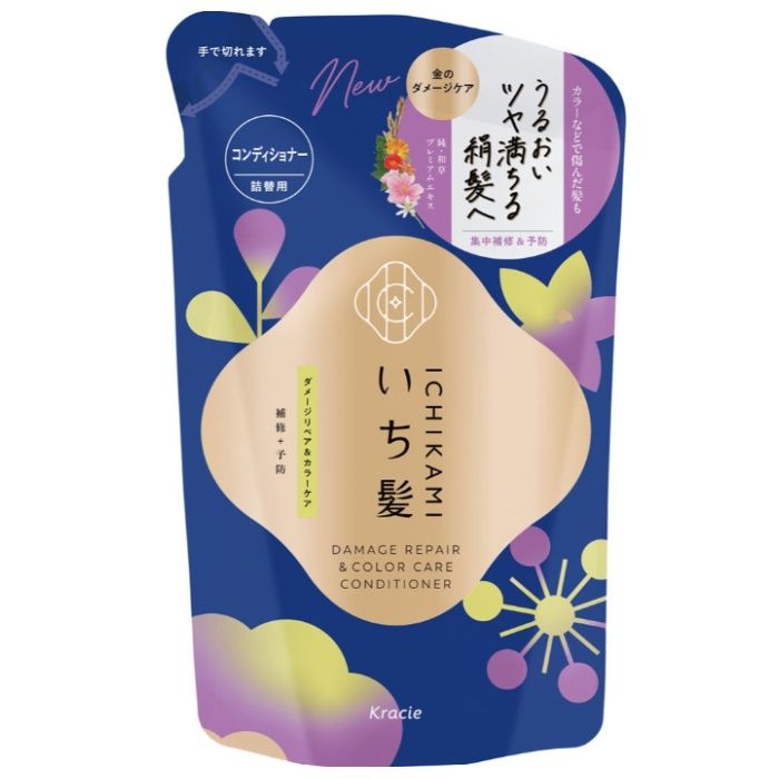 クラシエ いち髪 ダメージリペア&カラーケア コンディショナー 詰替 320g
