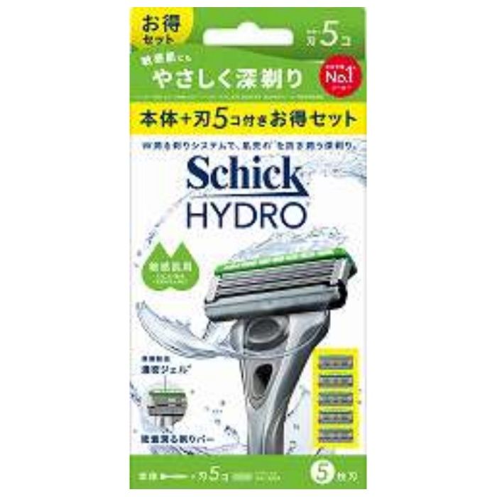 シック ハイドロ 敏感肌 コンボパック 本体+替刃5個